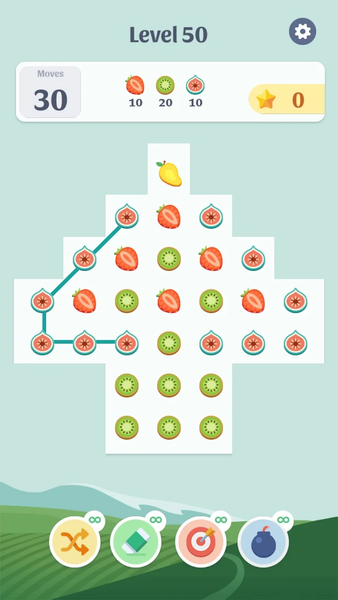 Fruit Match Blast: Link Line - Gameplay image of android game