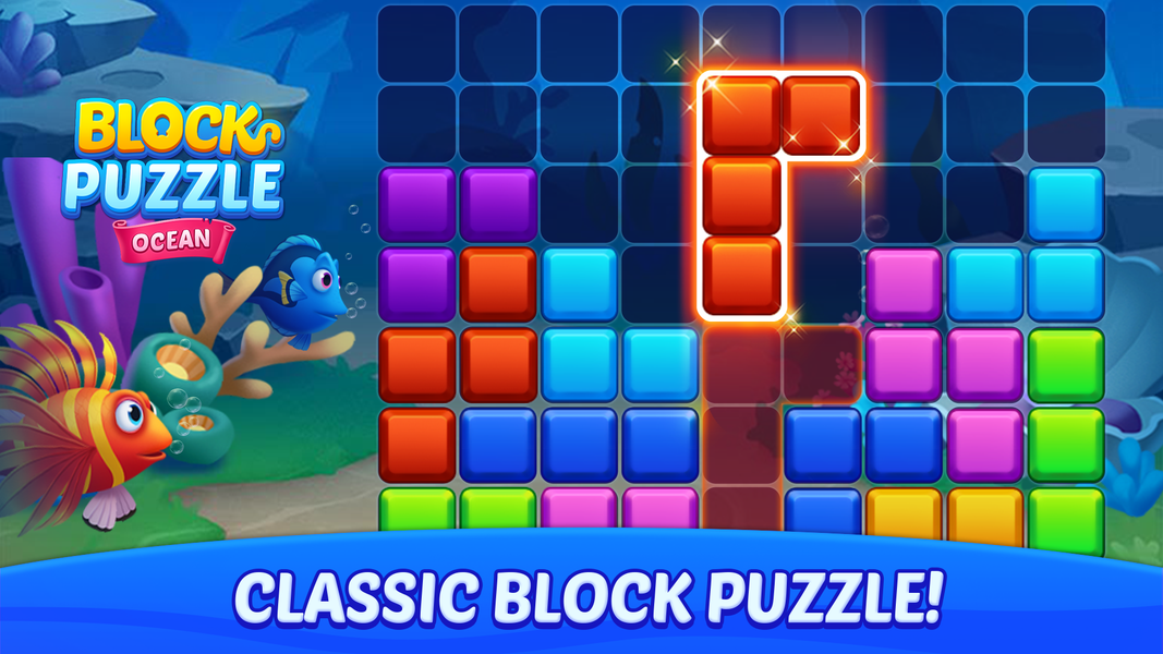 Block Puzzle Ocean - Gameplay image of android game
