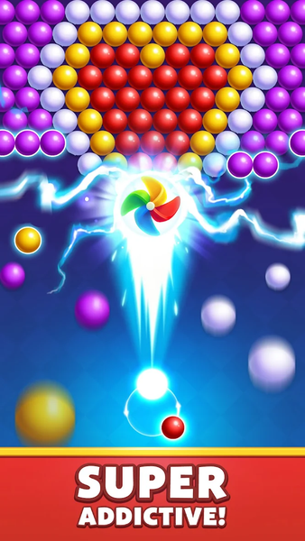 Bubble Shooter Royal Pop - Gameplay image of android game