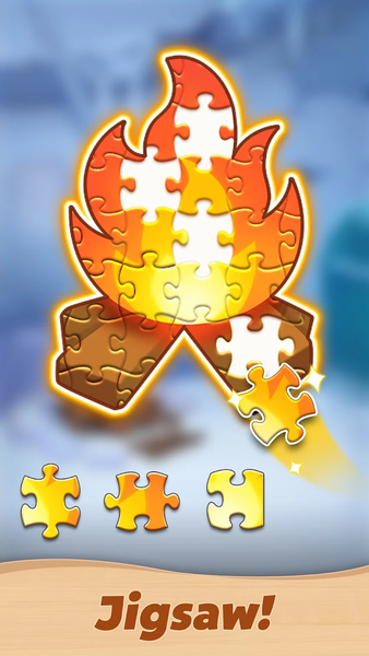 Jigsaw Family - Puzzle Game - Gameplay image of android game