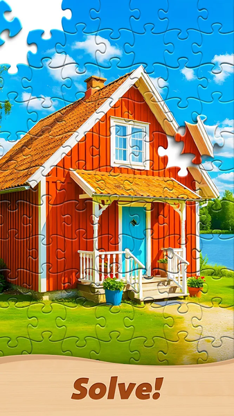 Jigsaw Family - Puzzle Game - Gameplay image of android game