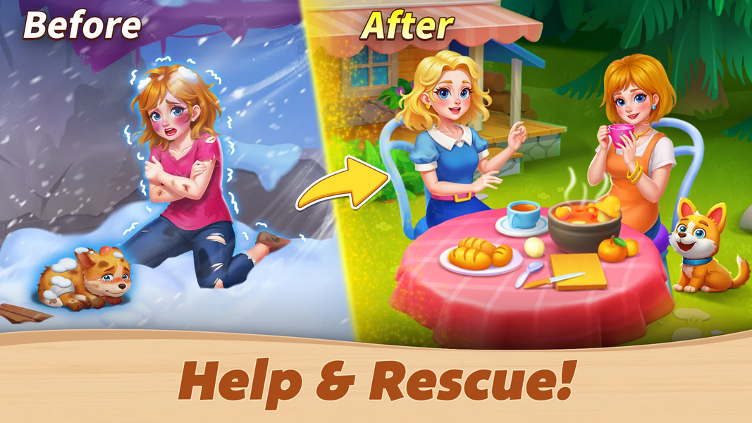 Jigsaw Family - Puzzle Game - Gameplay image of android game