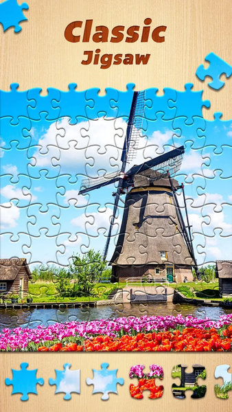 Jigsaw Puzzles - Puzzle Games - Gameplay image of android game