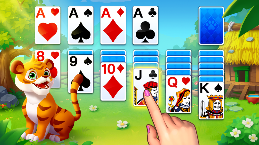 Solitaire Zoo - عکس بازی موبایلی اندروید