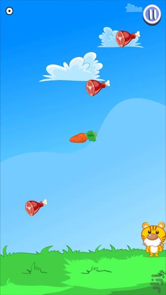 شير شکمو - Gameplay image of android game