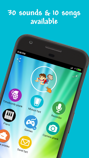 Fart Sounds Prank App - Image screenshot of android app