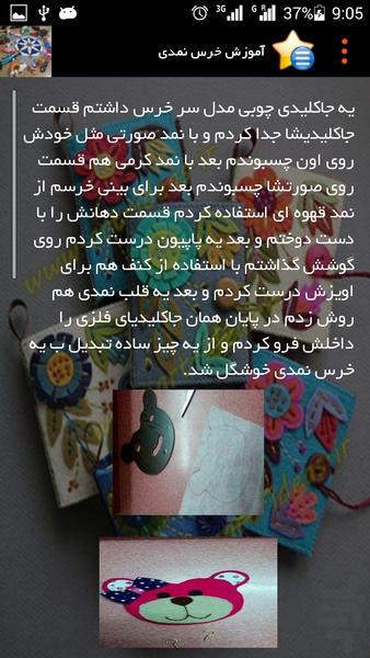 Full training felt Embroidered - Image screenshot of android app