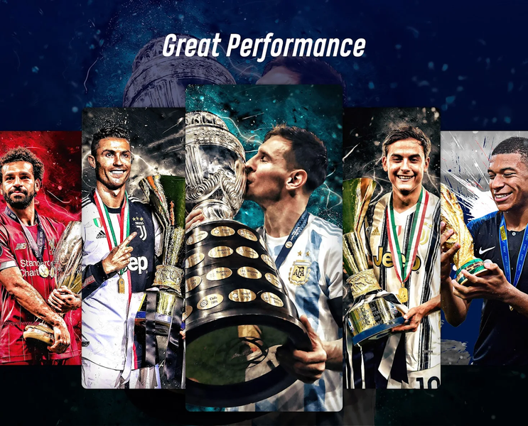 Football Wallpaper HD ۴K ۲۰۲۵ - عکس برنامه موبایلی اندروید