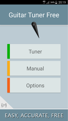 Guitar Tuner - عکس برنامه موبایلی اندروید