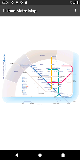 Official Lisbon Metro Map 🇵🇹 - عکس برنامه موبایلی اندروید