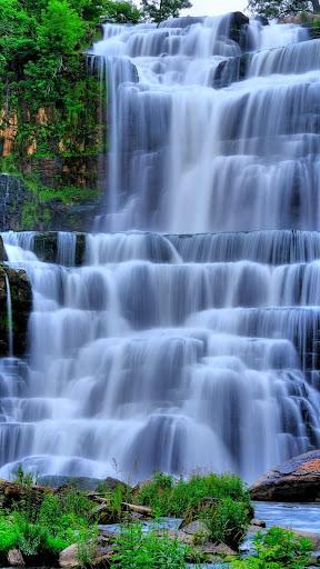 Waterfall Wallpaper 4K - Image screenshot of android app