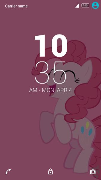 Little Pony Xperia Theme - Image screenshot of android app