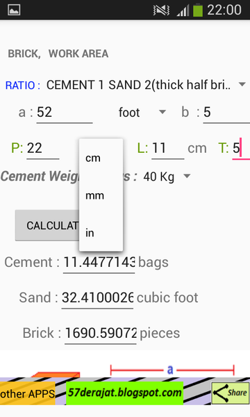 Dry Mix Composition - Image screenshot of android app