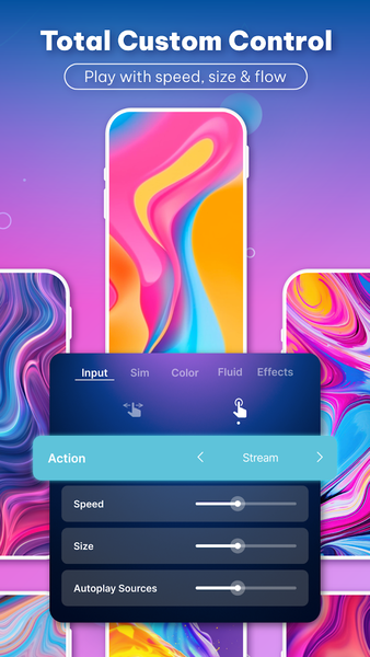 Fluid Wallpaper & Animation - Image screenshot of android app