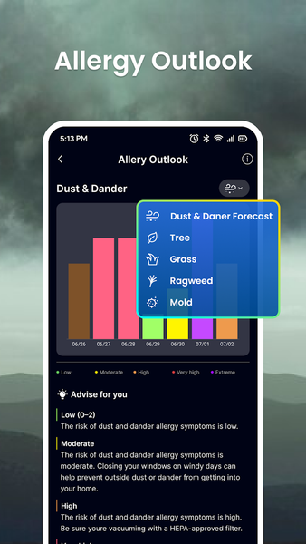 Weather Home: Hourly, Radar - عکس برنامه موبایلی اندروید