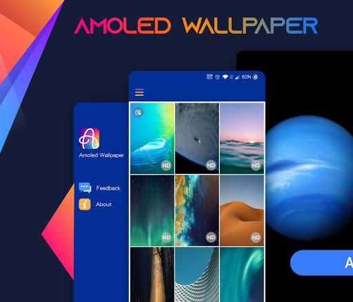 AMOLED Wallpaper: 3D Themes & - عکس برنامه موبایلی اندروید