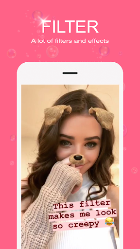 Live Face Filters - عکس برنامه موبایلی اندروید