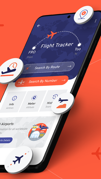 Flight Tracker - Planes Live - عکس برنامه موبایلی اندروید