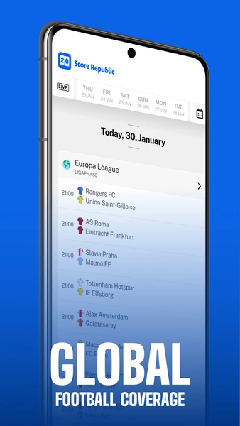 Score Republic - Live Ticker - Image screenshot of android app