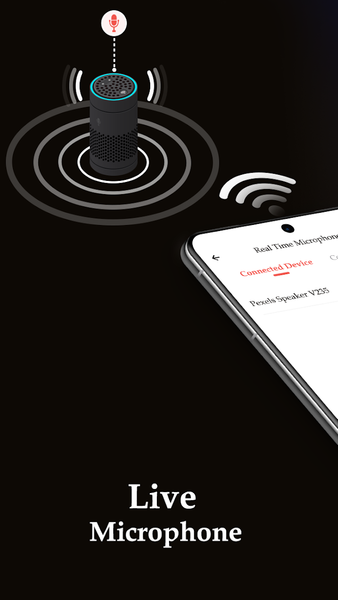 Live Mic to Bluetooth Speaker - عکس برنامه موبایلی اندروید
