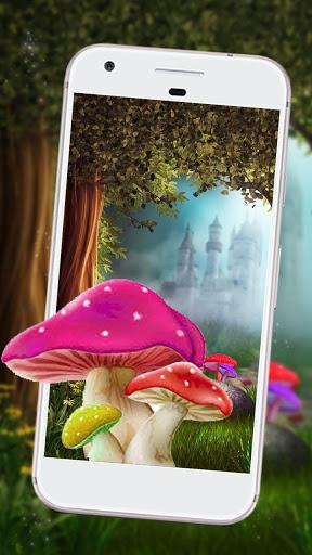 Cute Mushroom Live Wallpaper - عکس برنامه موبایلی اندروید