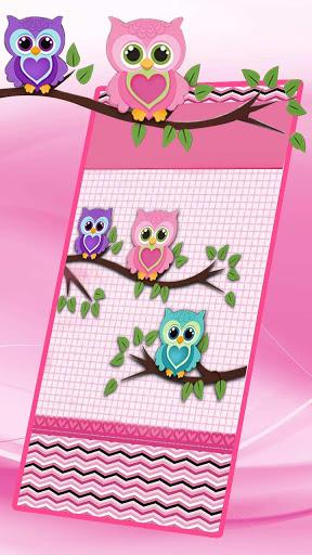 Fanciful Owl Live Wallpaper - Image screenshot of android app