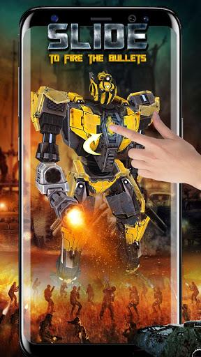 (3D Transformation)  Robot Battle 3D Theme - Image screenshot of android app