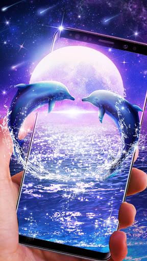 Dolphin Live Wallpaper - عکس برنامه موبایلی اندروید