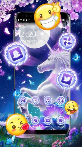 Graceful Unicorn Live Wallpaper - عکس برنامه موبایلی اندروید