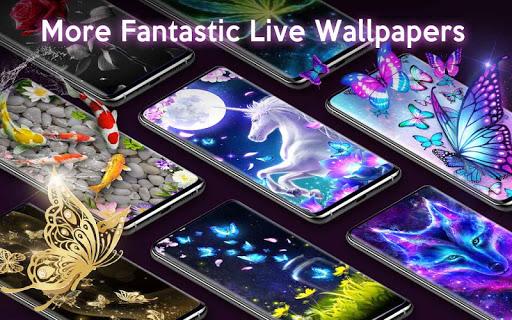 Graceful Unicorn Live Wallpaper - عکس برنامه موبایلی اندروید