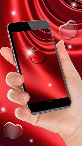 Rouge Apple Bubble Live Wallpaper - Image screenshot of android app