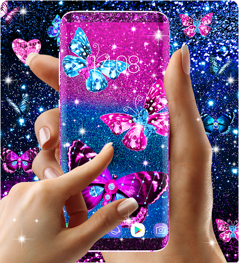Glitter Butterfly Wallpaper  Apps on Google Play