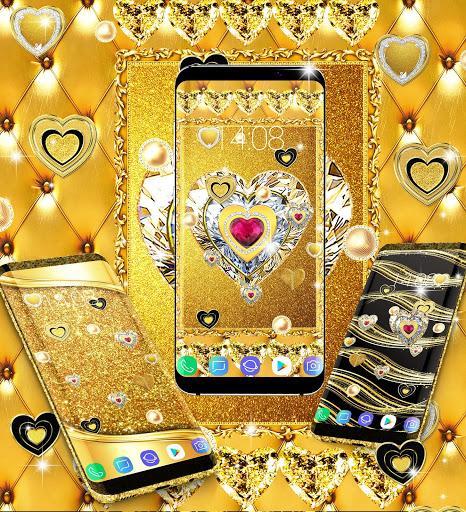 Gold live wallpaper - عکس برنامه موبایلی اندروید