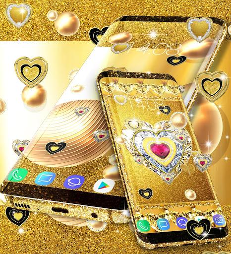 Gold live wallpaper - عکس برنامه موبایلی اندروید