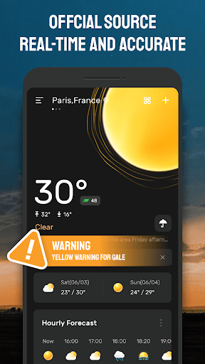 Weather Forecast - Image screenshot of android app