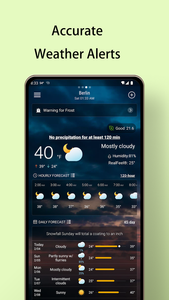 Local Weather Forecast - Radar - Image screenshot of android app