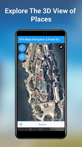 Live Earth Map GPS Navigation - Image screenshot of android app