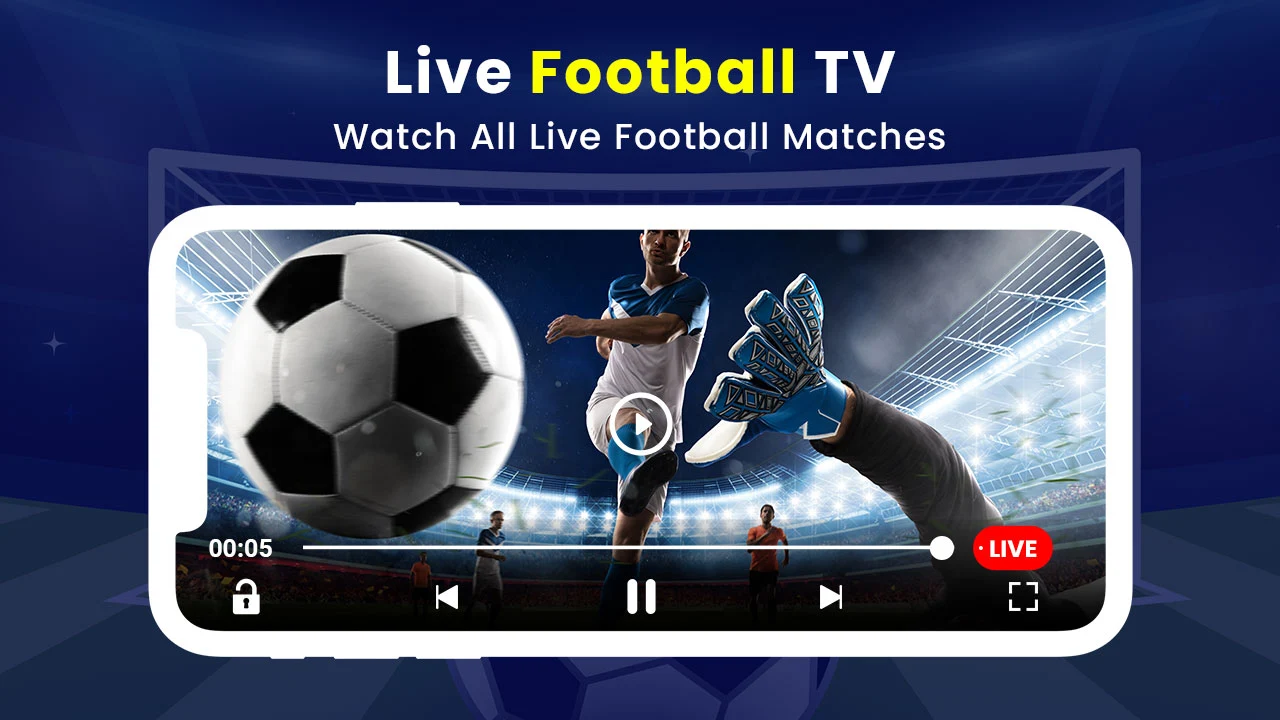 live streaming football match today