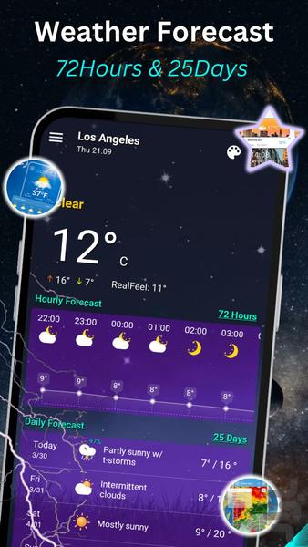 Weather - Live Radar 2023 - Image screenshot of android app