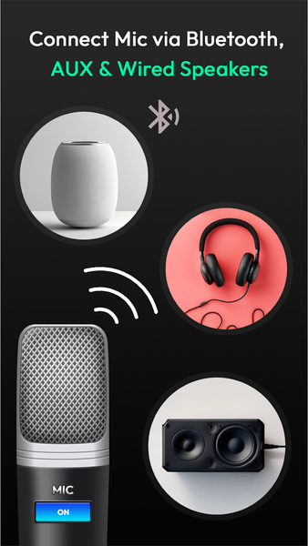 Live Mic to Bluetooth Speaker - عکس برنامه موبایلی اندروید
