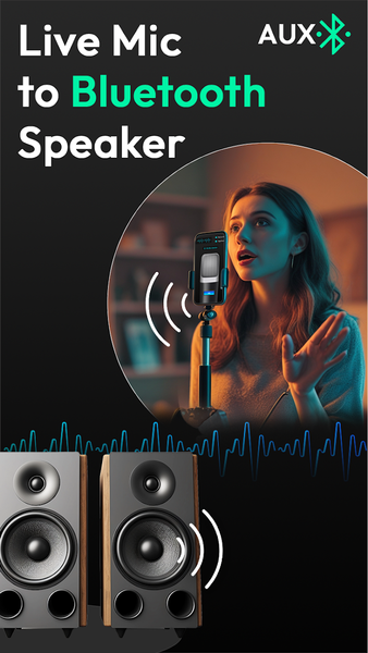 Live Mic to Bluetooth Speaker - عکس برنامه موبایلی اندروید