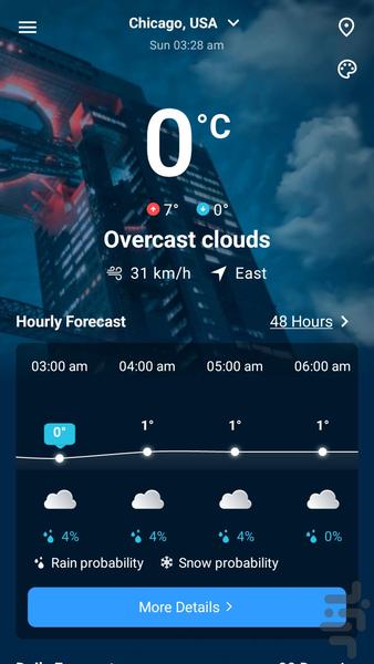 هواشناسی💦 2024 Weather - Live🌤️ - Image screenshot of android app