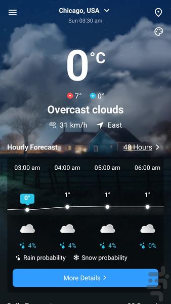 هواشناسی💦 2024 Weather - Live🌤️ - Image screenshot of android app