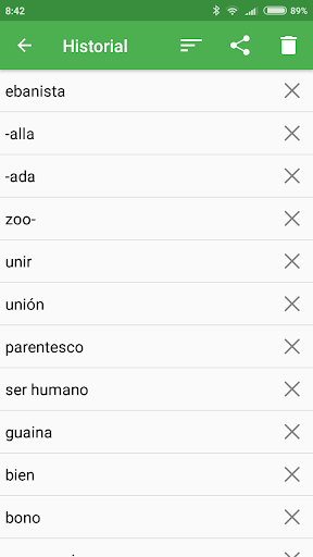 Spanish Dictionary - Offline - Image screenshot of android app