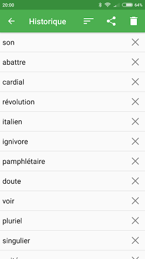 French Dictionary - Offline - Image screenshot of android app