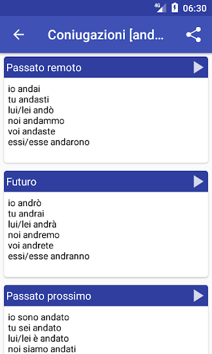 Italian Dictionary - Offline - Image screenshot of android app