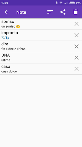 Italian Dictionary - Offline - Image screenshot of android app
