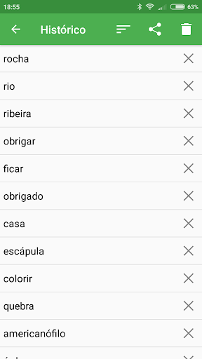 Portuguese Dictionary Offline - عکس برنامه موبایلی اندروید