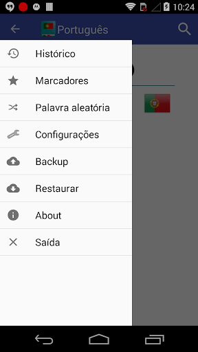 Portuguese Dictionary Offline - عکس برنامه موبایلی اندروید