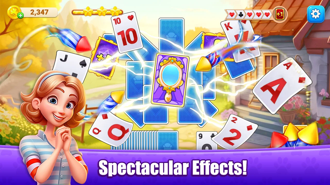 Solitaire Grow Harvest - عکس بازی موبایلی اندروید